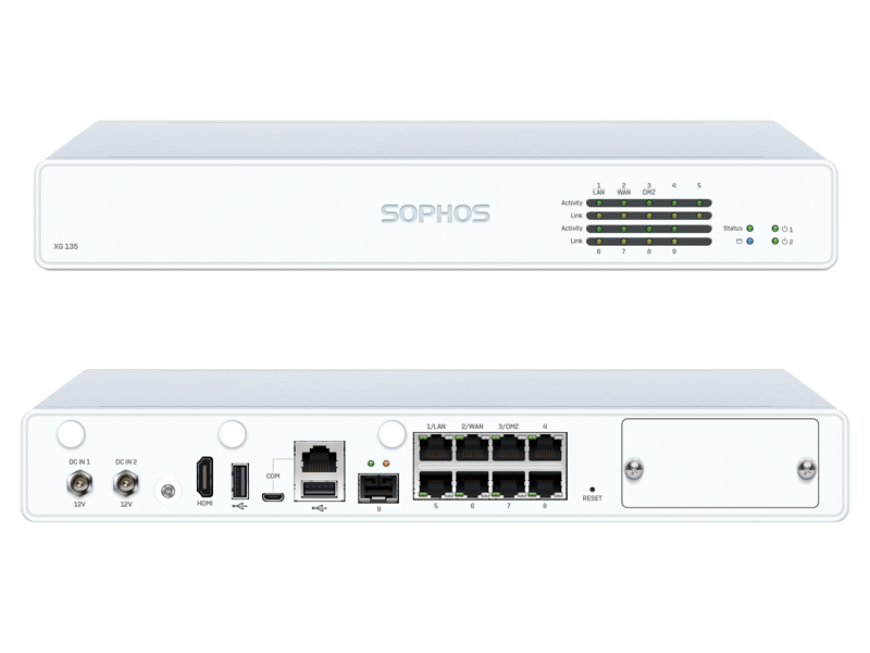 Sophos XG 135 Firewall Hardware