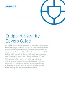 Endpoint Security Buyers Guide Cover