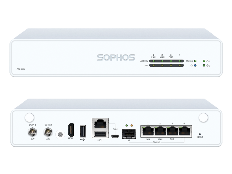 Sophos XG 115 Firewall Appliance Pricing, Purchase and Specs
